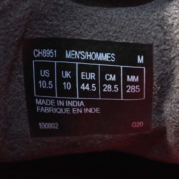 Rockport Malcom Tie Moc Toe Suede Loafers Men's 10.5 Dark Grey Red - Picture 10 of 11